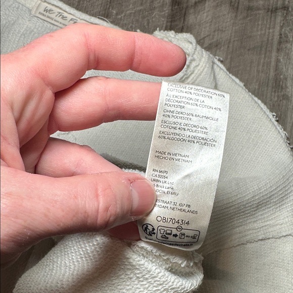 Free People We The Free Off My Mind Cropped Top - XS - Picture 8 of 9